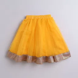 MANY FROCKS & Girls Embroidered Ready to Wear Lehenga Blouse With Dupatta image 3