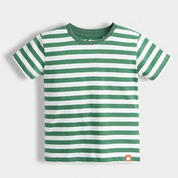 Orange Sugar Kids Pack of 3 Printed Round Neck Regular Sleeves Regular Fit T-shirts image 3