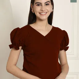 Tromko Puff Sleeve Top-picture-24