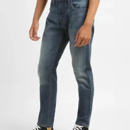levi's Men's 512 Blue Slim Tapered Fit Mid Rise Jeans image 5