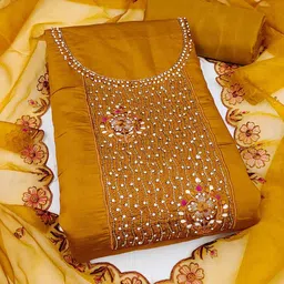 Maroosh Embellished Unstitched Dress Material-picture-33