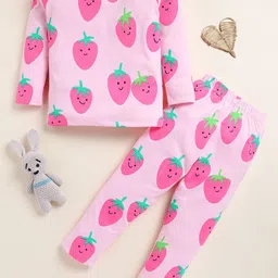 YK Girls Conversational Printed Night suit-image-84