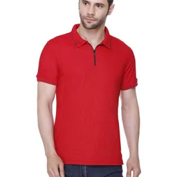 Colors and Blends Men Polo Collar Pockets T-shirt-picture-41