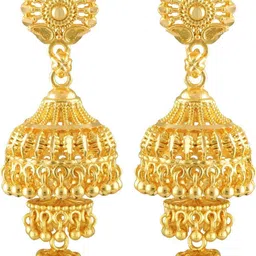 VIVASTRI Women Gold-Plated Alloy Earrings-picture-31