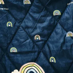 Gulaab Jaipur Kids Blue & Maroon Printed AC Room Single Bed Comforter image 2