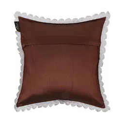 SOKNACK Brown Set of 5 Geometric Velvet Square Cushion Covers image 4