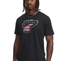 UNDER ARMOUR Project Rock Typography Printed Round Neck Relaxed-Fit T-Shirt-picture-27