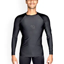 Aqua Holic Men Swimming Rash Guard Top Or T-Shirt-image-5