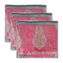 prettykrafts Grey & Pink 3 Pieces Multi-Utility Organisers-picture-19