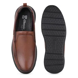 Red Chief Men Round Toe Leather Formal Slip-Ons image 2