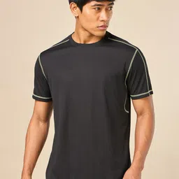 CULT Men Moisture Wicking Solid Round Neck T-shirt-picture-45