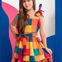 BAESD Floral Print Formal Fit & Flare Dress image 2