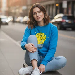 Moda Rapido Women Printed Sweatshirt image 3