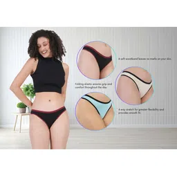 KELLPAR 3-Pcs Low Rise Thong Briefs image 4