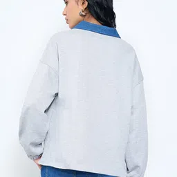 SF JEANS by Pantaloons Women Printed Sweatshirt image 3