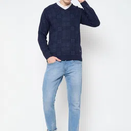 Duke Men Checked Pullover image 3