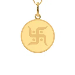 Kalyan Jewellers 24KT 999 Purity Swastik Gold Coin 4g-image-13