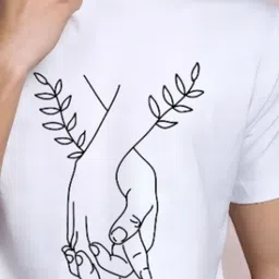 Triptee Men Printed Pure Cotton Pockets T-shirt image 5