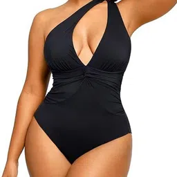 BEACH RIOT One-Shoulder Ruched Bodysuit-picture-10
