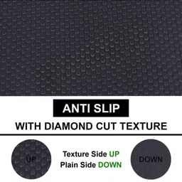 Mopak Decor Black Set of 1 Regular Shelf Liner Organisers image 2