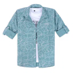 CHARCHIT Boys Comfort Printed Casual Shirt-image-27