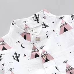 StyleCast x Revolte Boys Printed Shirt with Shorts image 2