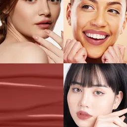 Eveline Cosmetics Choco Glamour Vinyl Gloss Lip - 4.5 ml- Deep Cherry Chocolate 02 image 4