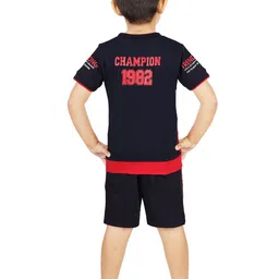 BAESD Boys Printed T-shirt with Shorts image 4