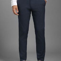 Louis Philippe Men Slim Fit Trousers-picture-5