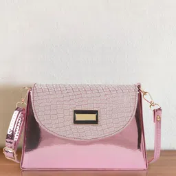 SPOTIC Structured Sling Bag with Tasselled-image-2