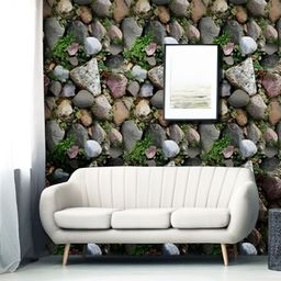 Asian royal Green & White Abstract Printed Waterproof Wallpaper-picture-20