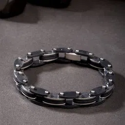 The Roadster Lifestyle Co. Silver-Plated Link Bracelet-picture-19