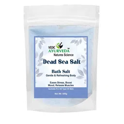 VEDICAYURVEDA Dead Sea Bath Salt With Vitamin E - 500 g-image-49