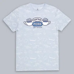 Free Authority Men Friends Printed Regular Fit T-shirt image 2