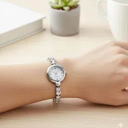 moover Analog Watch - For Women DMN-blu/slvr-j1 image 2