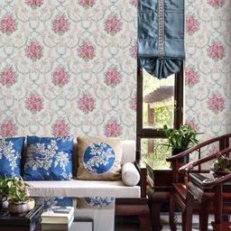 flipkart smartbuy Floral & Botanical Multicolor Wallpaper-picture-12