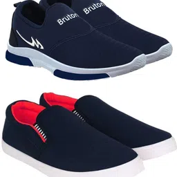bruton Combo Pack Of 2 Trendy & Stylish Casual Shoes Sneakers For Men-picture-24