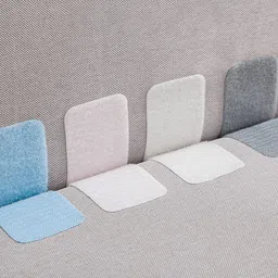 vrundavan care Reusable Carpet Velcro Strips Anti-Skid for Bedsheet Sofa (Pack of 10) Stick-on Velcro-picture-11