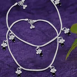 Heer Collection Silver-Plated Anklet image 1