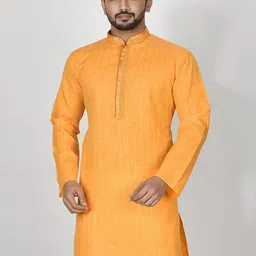 RANAK Men Embroidered Thread Work Kurta image 2