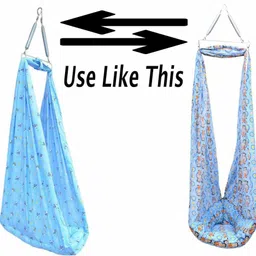 mm impex Kids jhula Swing Cradle Stainless Steel Baby Cradle Spring (15kg.Triangle) image 4