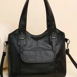 KPOP Women Solid Structured Shoulder Bag-picture-36
