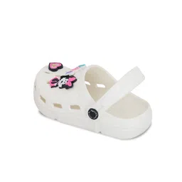 Disney By Yellow Bee Girl Clogs Rubber Flip Flops With Charms image 4