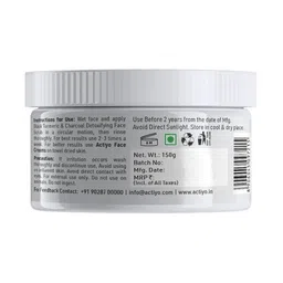 Actiyo Detoxifying Face Scrub - 150 g image 5
