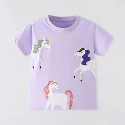 LULU & SKY Girls Cotton Tshirts-picture-32