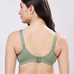 Floret Non-Wired Cotton Minimizer Bra image 4