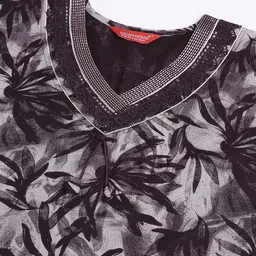 NIGHTSPREE Printed Maxi Nightdress image 3