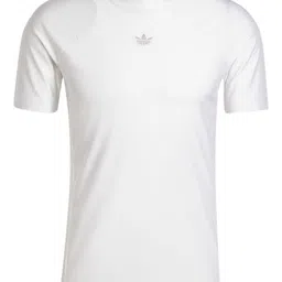ADIDAS Originals Men Printed V-Neck Extended Sleeves Pockets T-shirt image 5