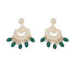 zarmar fashion Gold-Plated Alloy Artificial Stones Jewellery Set image 3