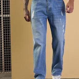 MASCLN SASSAFRAS Men Comfort Low Distress Light Fade Jeans-picture-27